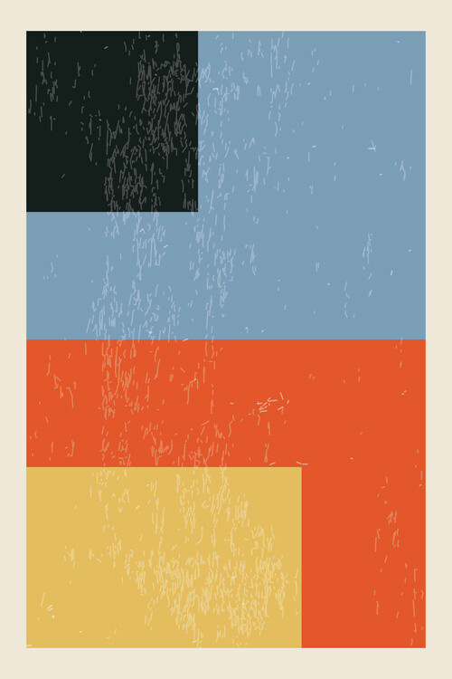 Poster Minimal Abstract Shapes Series #15