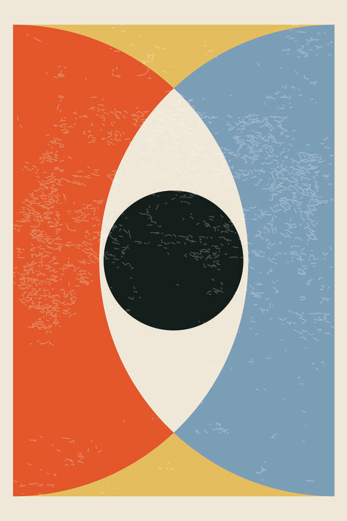 Poster Minimal Abstract Shapes Series #23