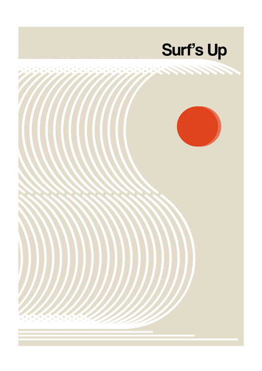 Canvas Print Surf's Up