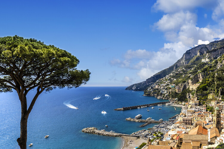 Poster Amalfi Coastline