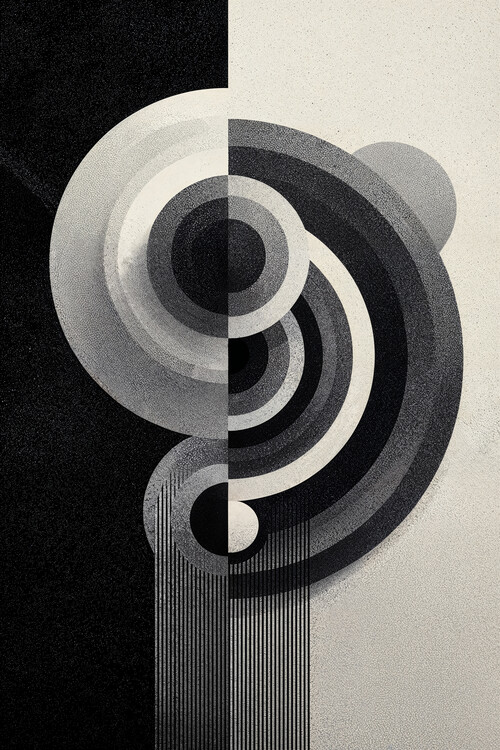 Poster Geometric Balance