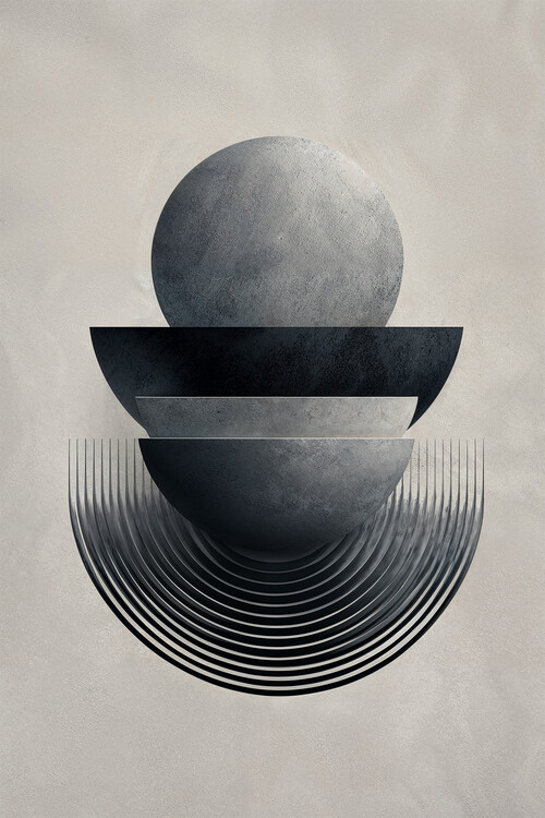 Poster Lunar Composition