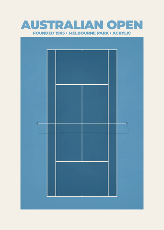 Canvas Print Australian Open Tennis