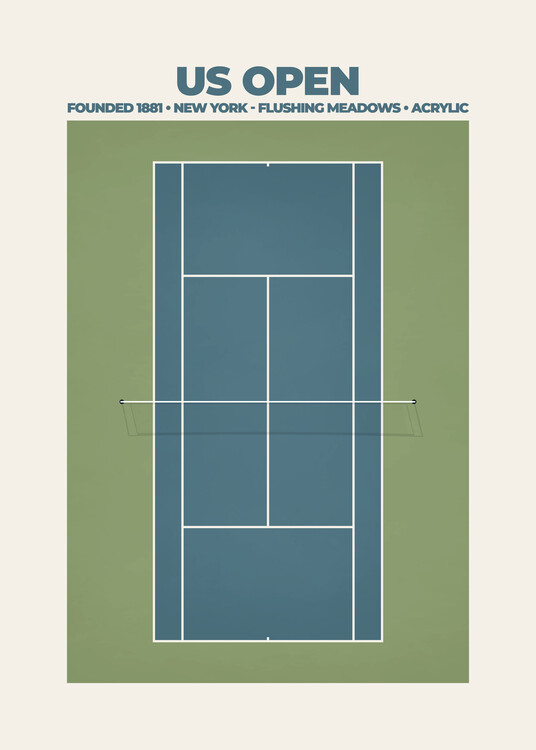 Poster US Open Tennis