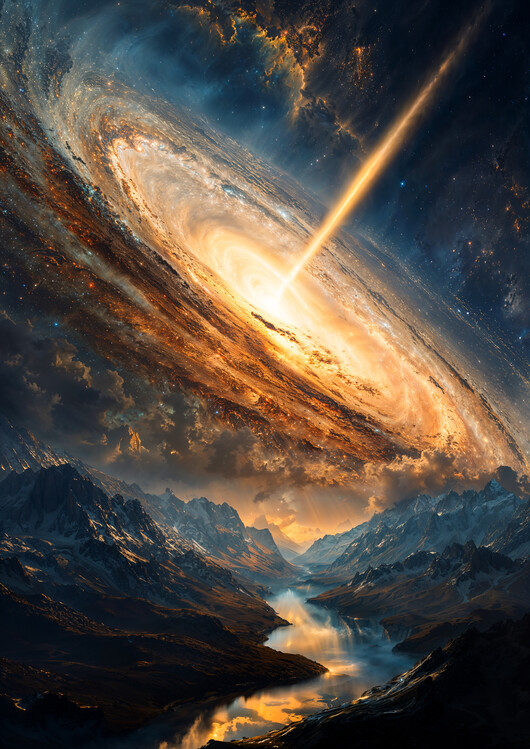 Poster Quasar Galaxy Dreamscape