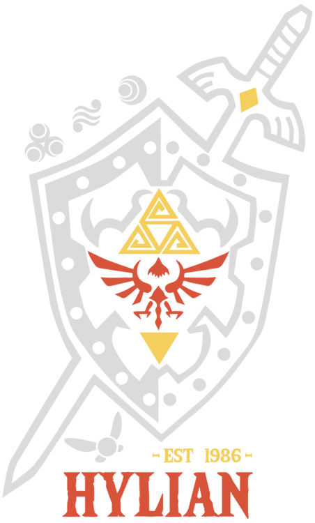 T-shirt Zelda Hylian Shield