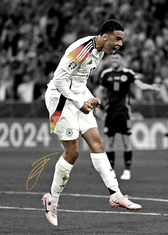 Canvas Print Bestseller Jamal Germany Young Soccer Player