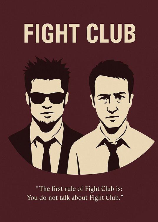 Poster Fight Club Movie