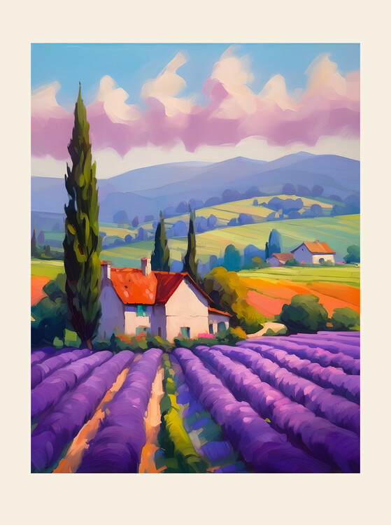 Плакат Lavander Memories