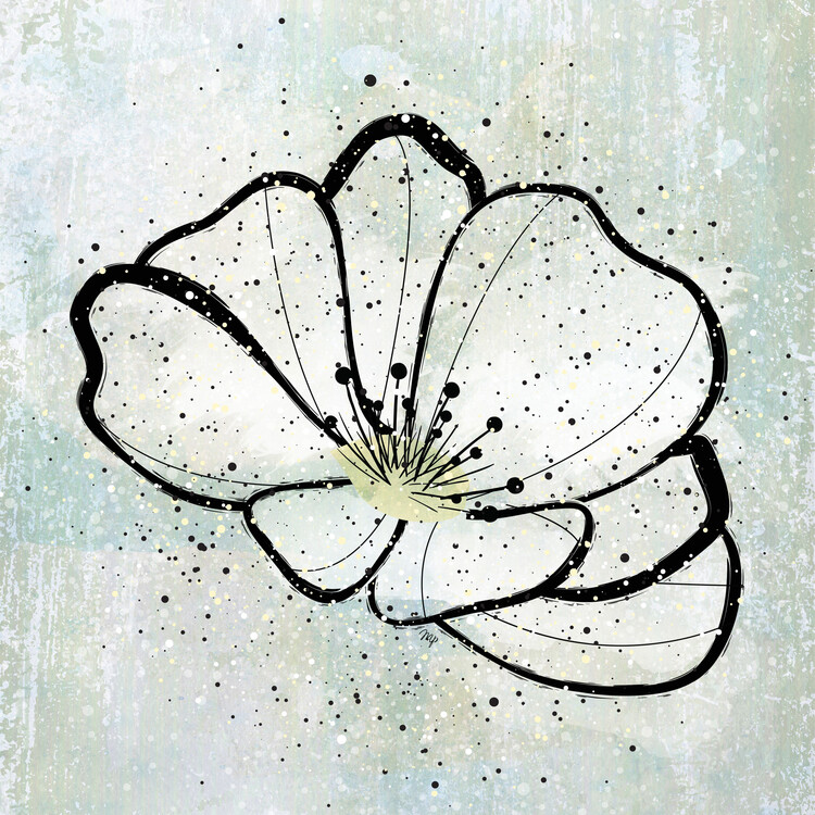 Plakát Mint Bloom One