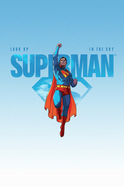 Poster Superman 2025 - Look Up In The Sky 2