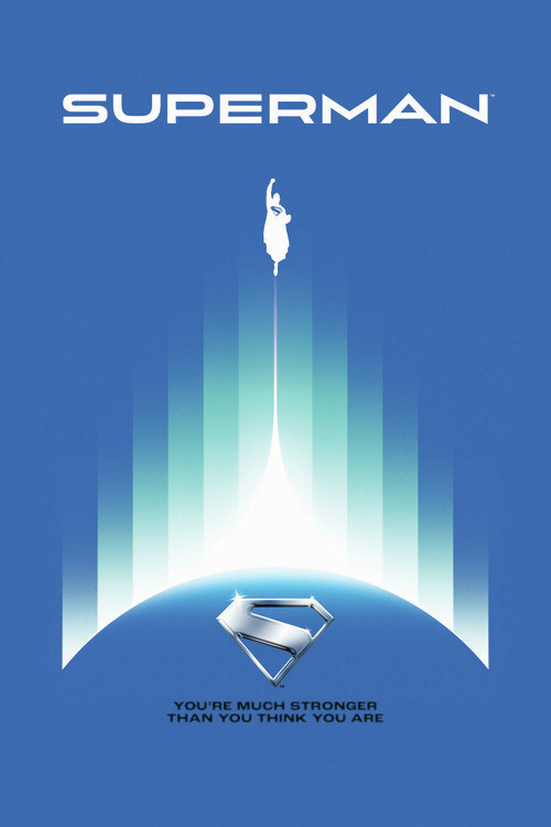 Poster Superman 2025 - You're Much Stronger Than You Think You Are