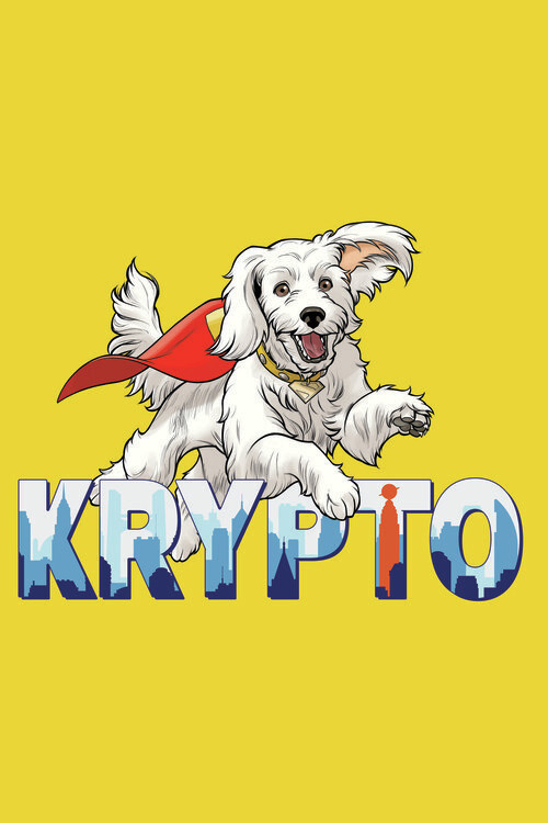 Poster Superman 2025 - Krypto - Cartoon