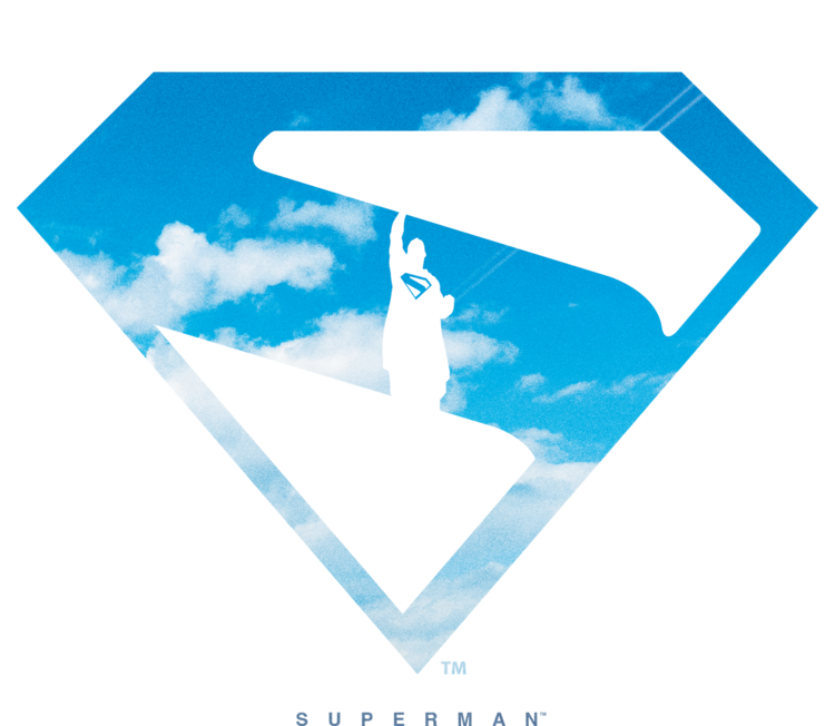 T-shirt Superman 2025 - Sky S logo