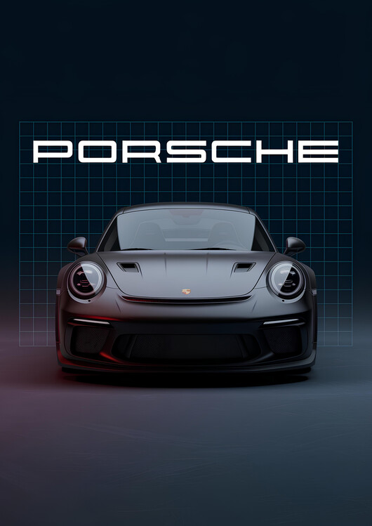 Plakát Porsche 911 GT3 - Legendary Performance