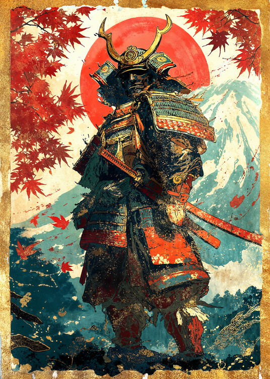 Poster Samurai of Crimson Dawn