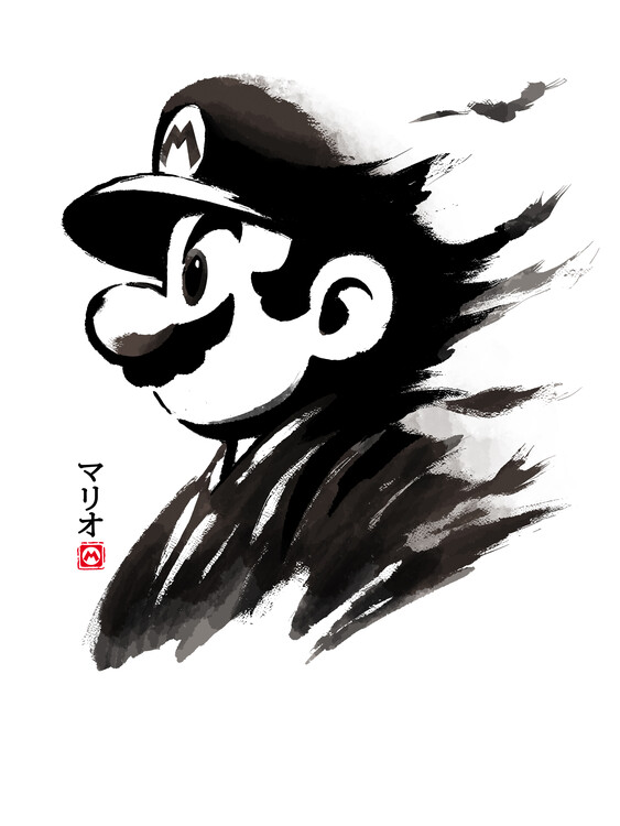 Poster Sumi-e Plumber