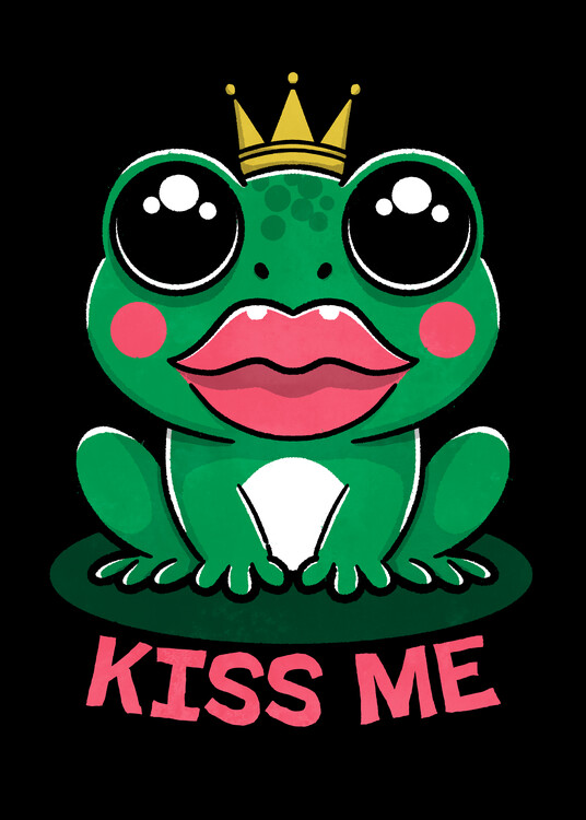 Poster Kiss me Frog