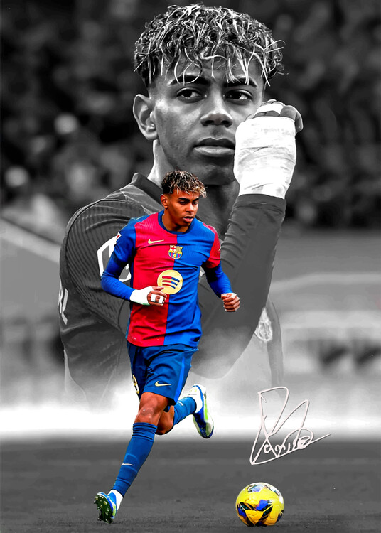 Juliste Football player Spain