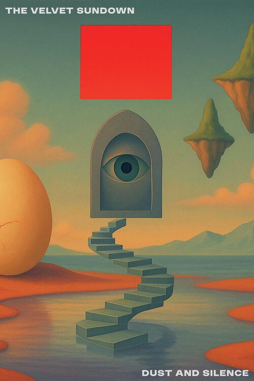 Canvas Print The Velvet Sundown - Dust and Silence