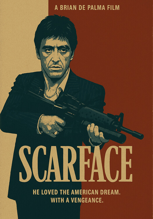 Canvas Print Scarface Movie