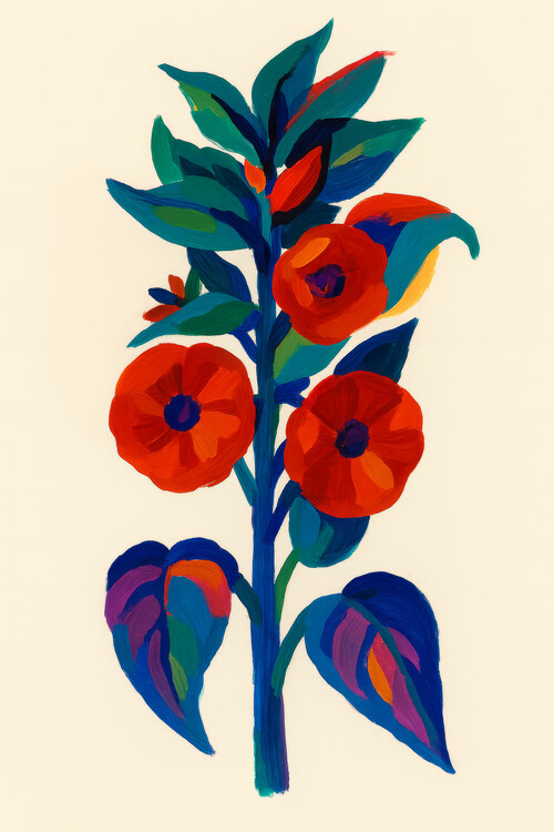 Poster Tropical Flame