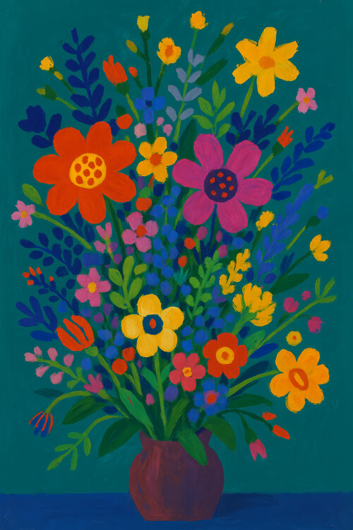 Poster Electric Meadow