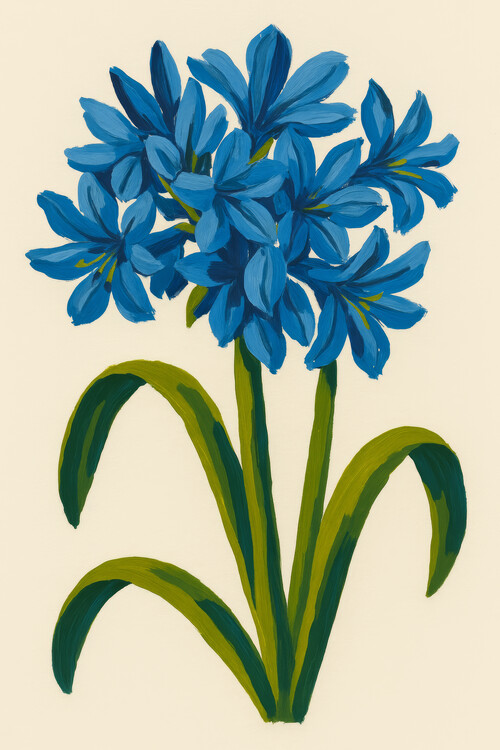 Poster Blueburst Hyacinth