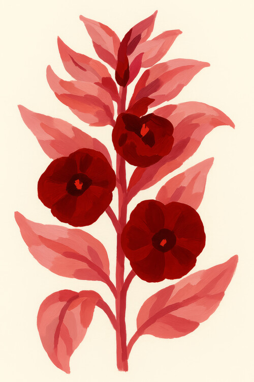 Poster Crimson Bells