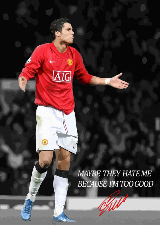 Poster CR Soccer player