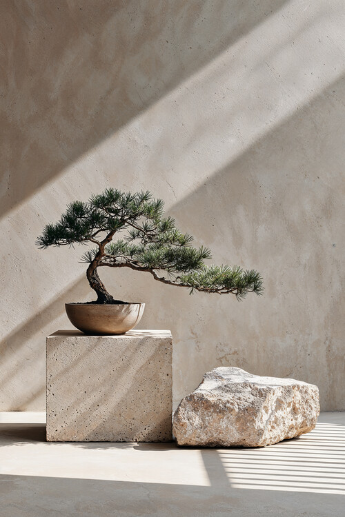 Plakat Zen Bonsai Stillness
