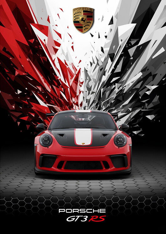 Plakát Porsche GT3 RS: The Apex of Track-Ready Performance