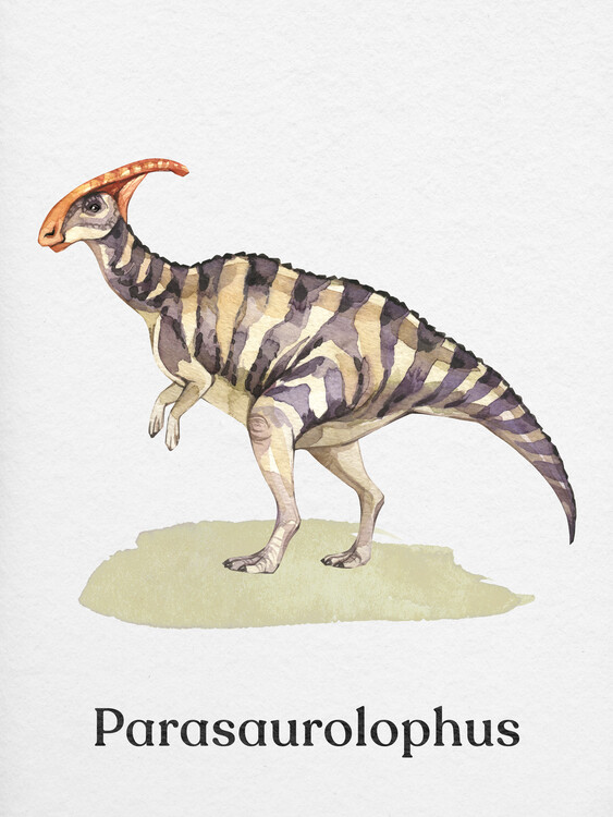 Poster Parasaurolophus