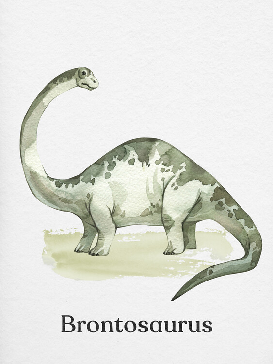 Poster Brontosaurus