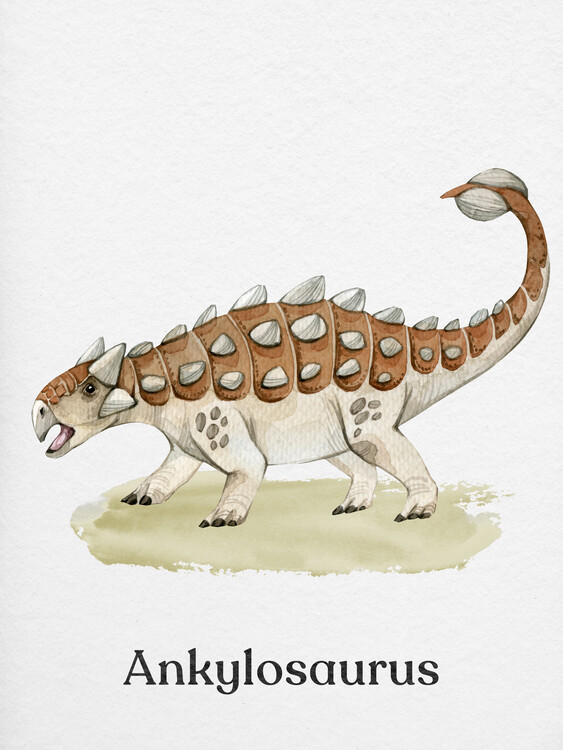 Poster Ankylosaurus
