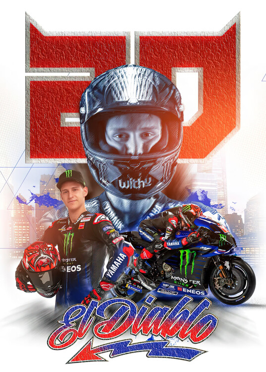 Canvas Print Fabio Quartararo