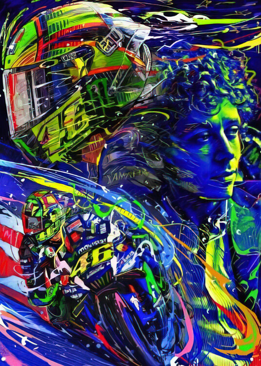 Poster Valentino Rossi