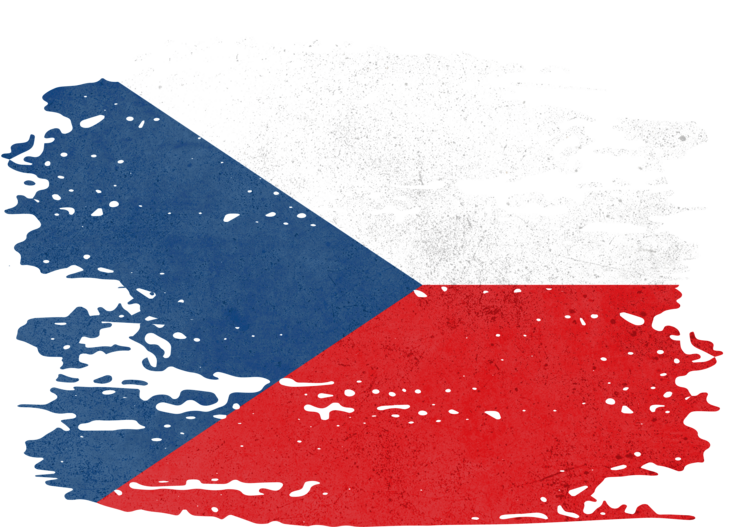 T-shirt Czech Flag