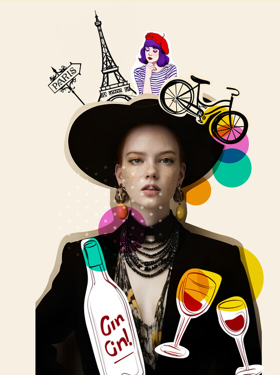 Плакат La Vie Bohème Pop