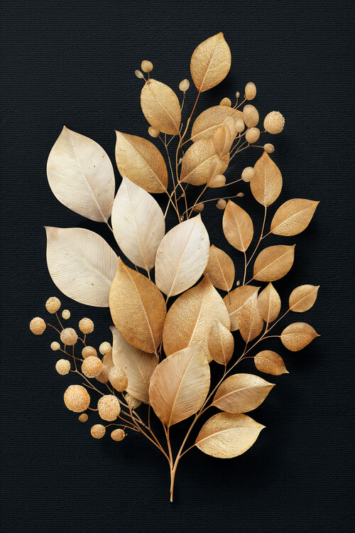 Plakat Golden Leaves Symphony