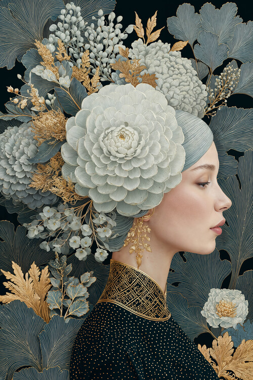 Juliste Golden Bloom Empress