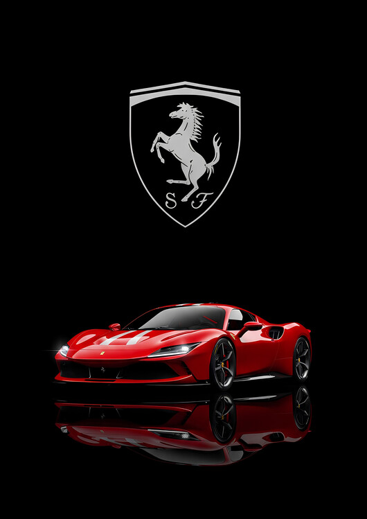 Poster Ferrari Daytona SP3: The Ultimate V12 Masterpiece