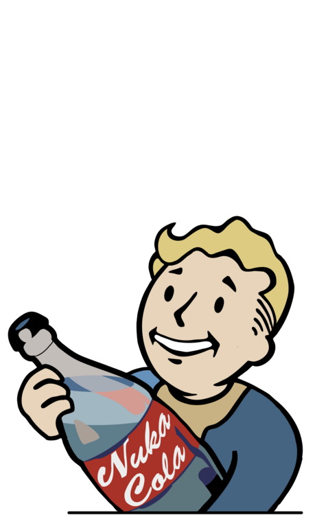 T-shirt Vault Boy Ad Nuka Cola
