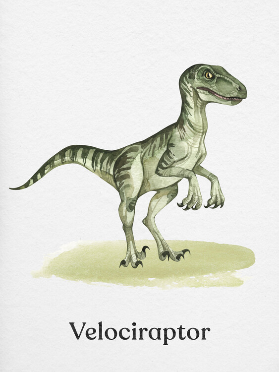 Canvas Print Velociraptor