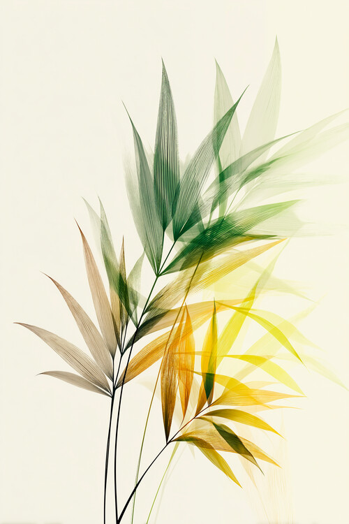 Poster Colourful Palms