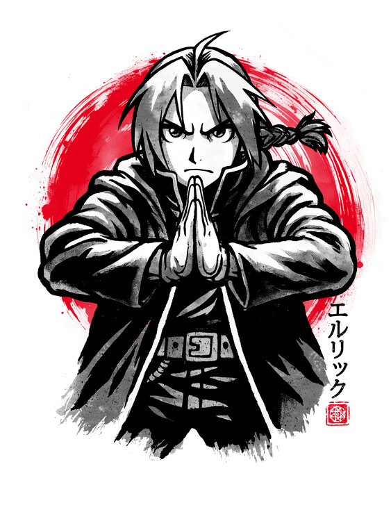 Juliste Sumi-e Alchemist