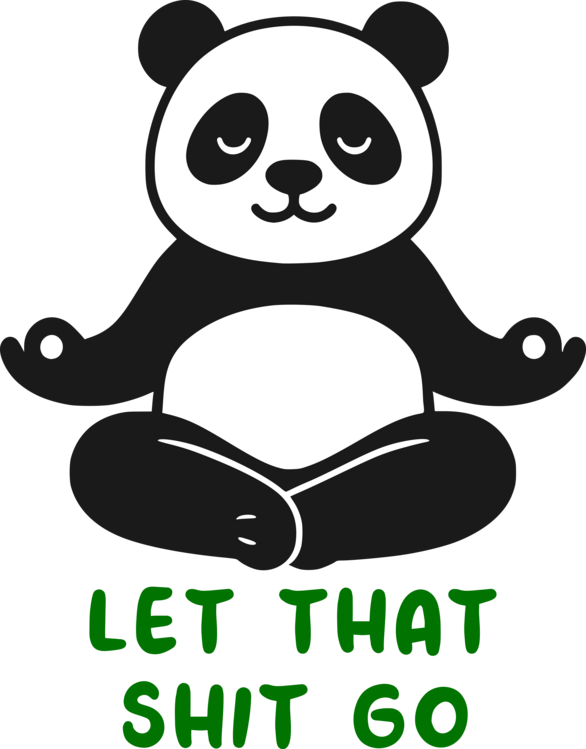 T-shirt Panda Zen