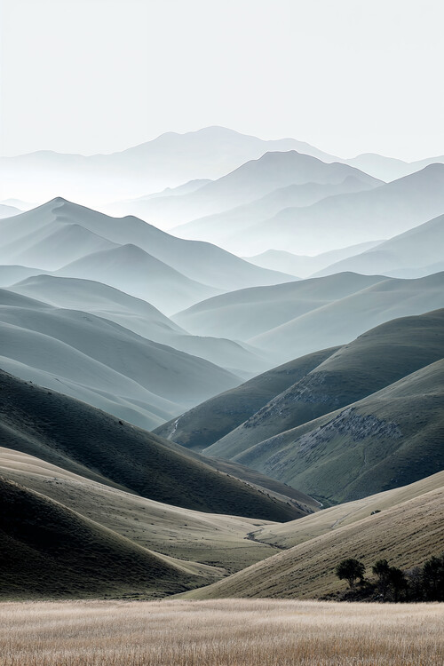 Poster Landscape mountains