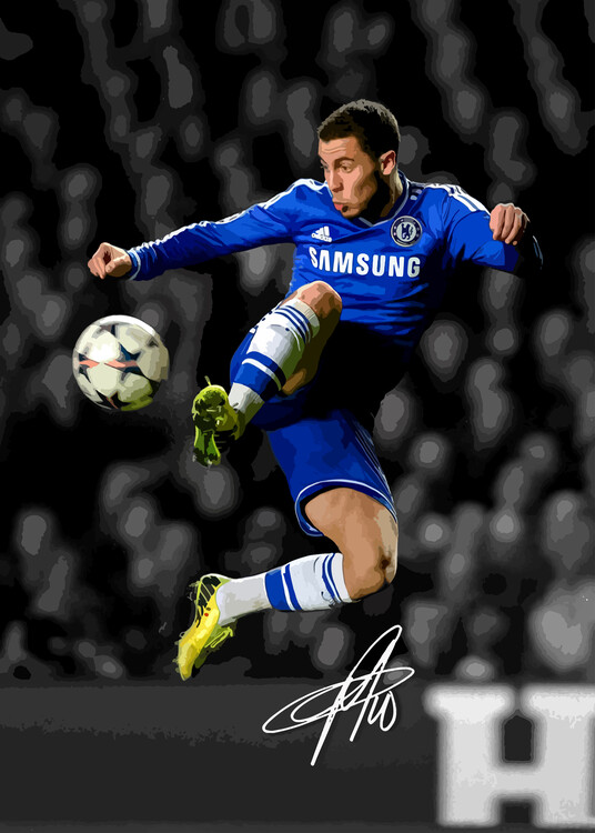 Poster Footballer Popular Eden
