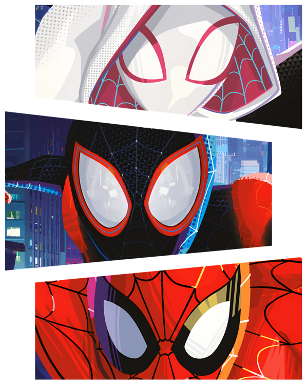 T-shirt Into the Spider-Verse Eyes Gwen Miles Peter